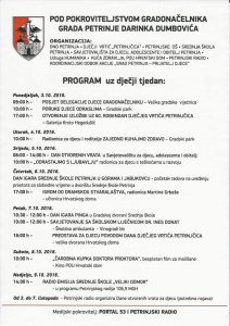 PROGRAM DJEČJI TJEDAN