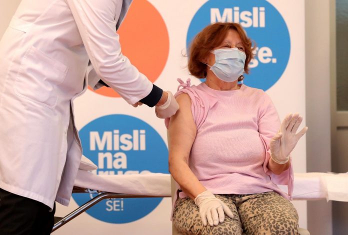 Cijepljena prva osoba u Hrvatskoj protiv COVID-19