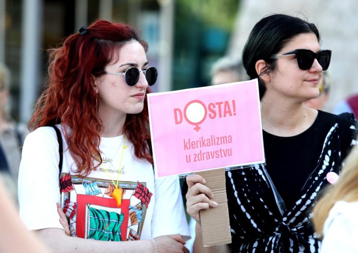 I u Šibeniku održan prosvjed