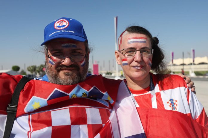 KATAR 2022 - Navijači pristižu na susret Maroka i Hrvatske