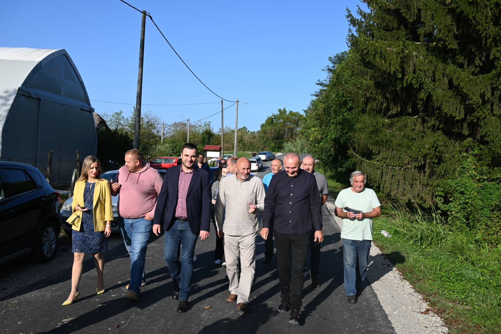 MARTINSKA VES Završeni radovi sanacije i modernizacije prometnice u
