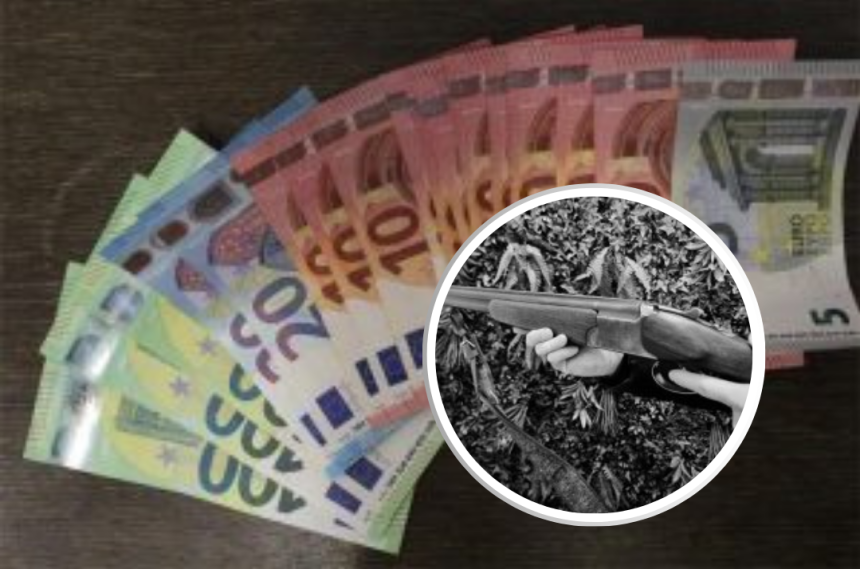 pljačka pištolj prijetnja novac puška