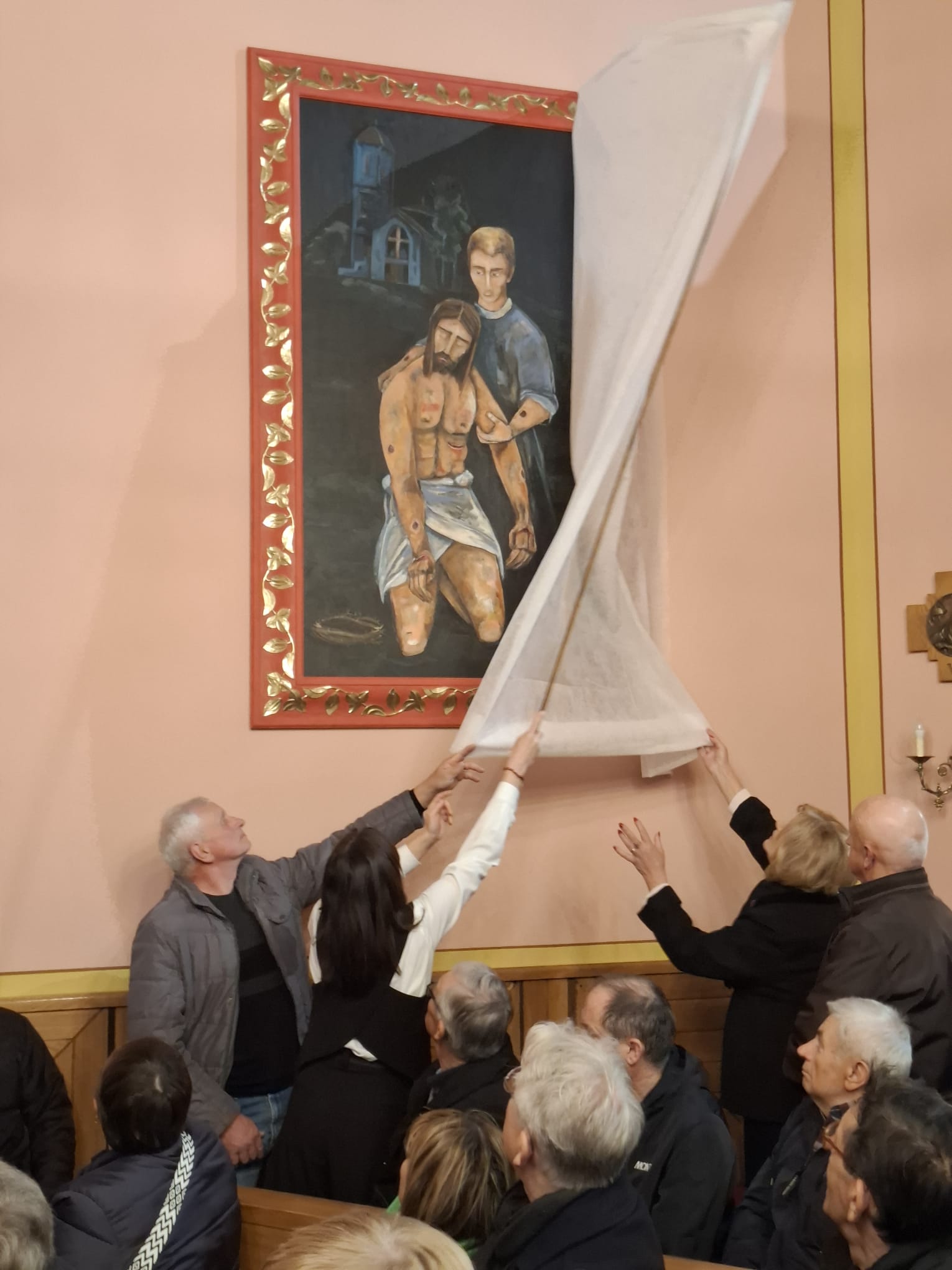 POPOVAČA Blagoslov novih slika sv. Alojzija Gonzage u župnoj crkvi sv ...