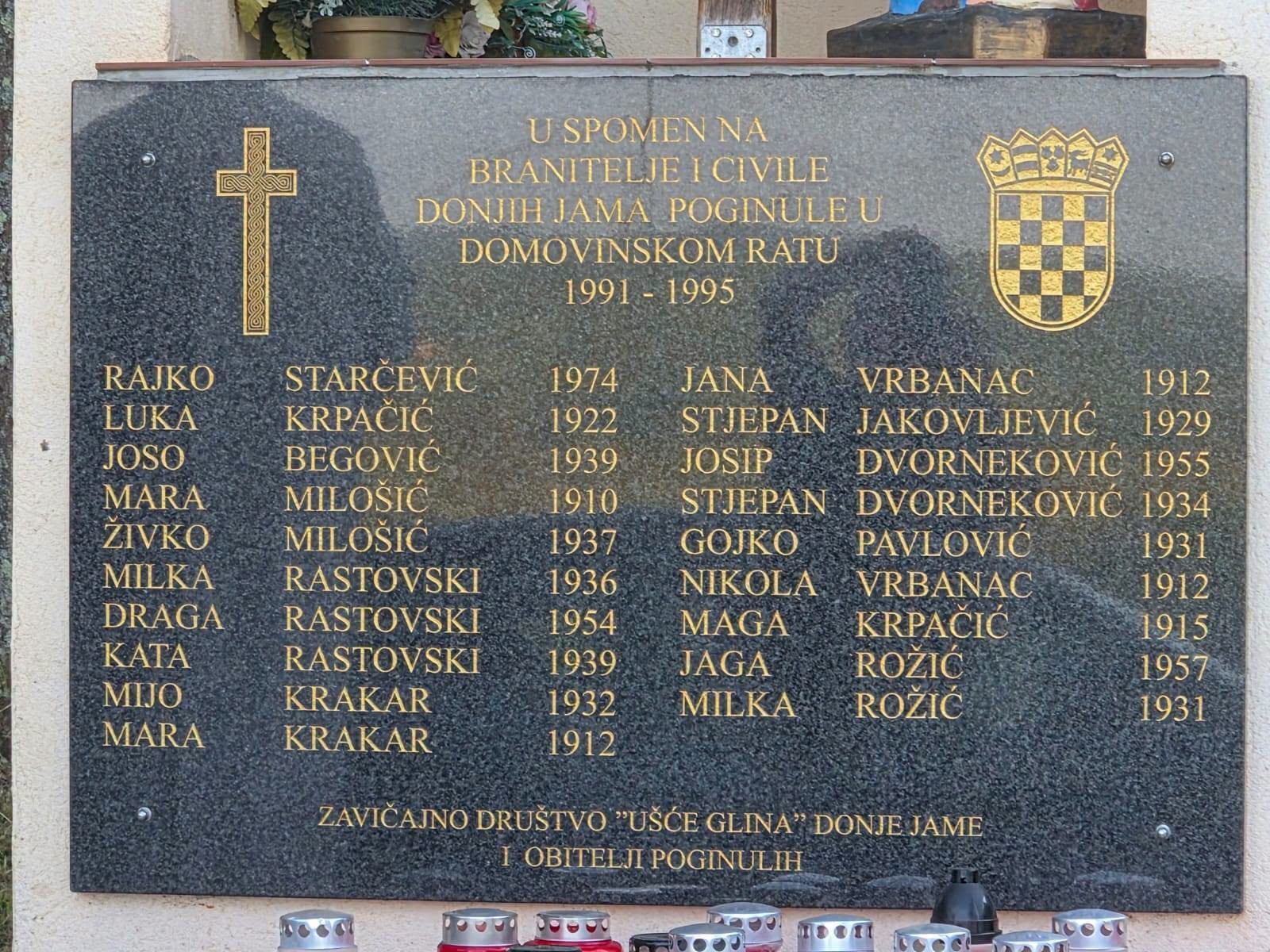Obilježavanje Dana sela u Donjim Jamama uz prisjećanje na ratna stradanja 2