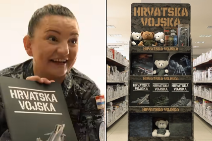 Novi asortiman za učenike: U prodaju stigao školski pribor s vizualima oružanih snaga 1